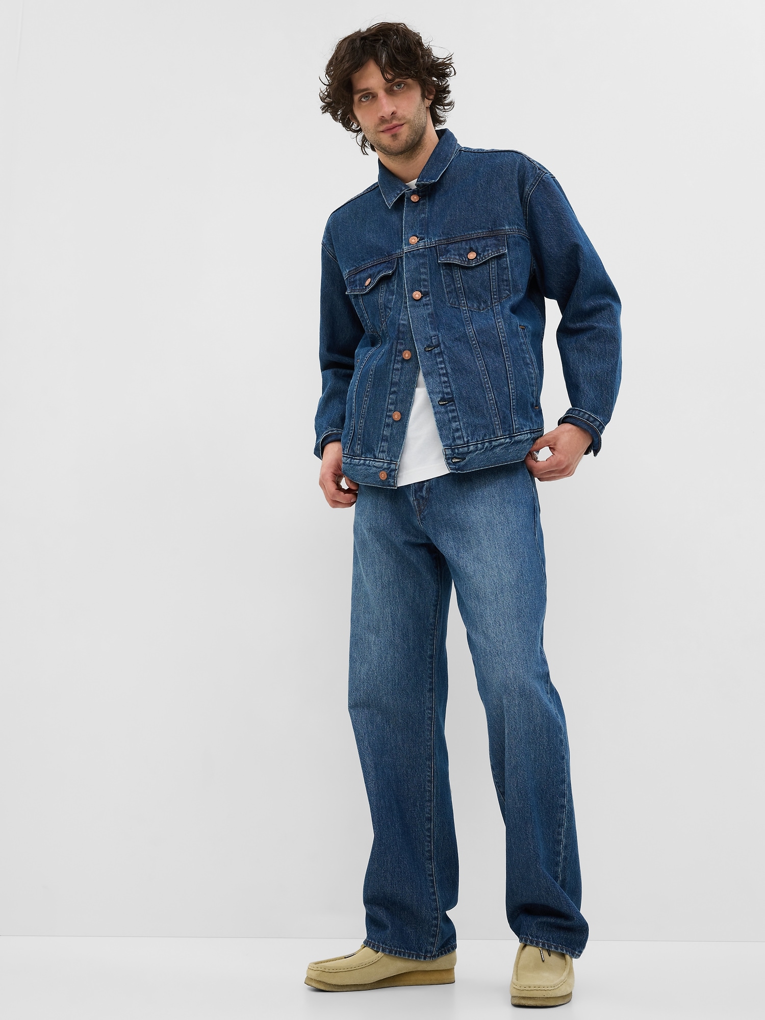 Gap Men's Vintage Straight Opp Jeans, Men's Jeans