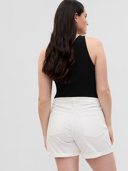 Image number 6 showing, 5" Mid Rise Girlfriend Shorts