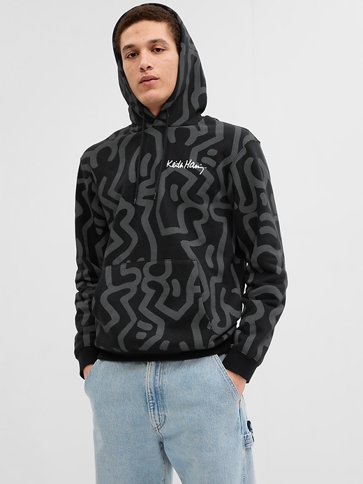 Image number 5 showing, Gap &#215 Keith Haring Graphic Hoodie