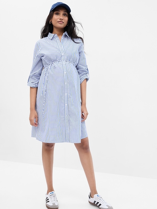 gap maternity shirt dress Women Maternity Dresses