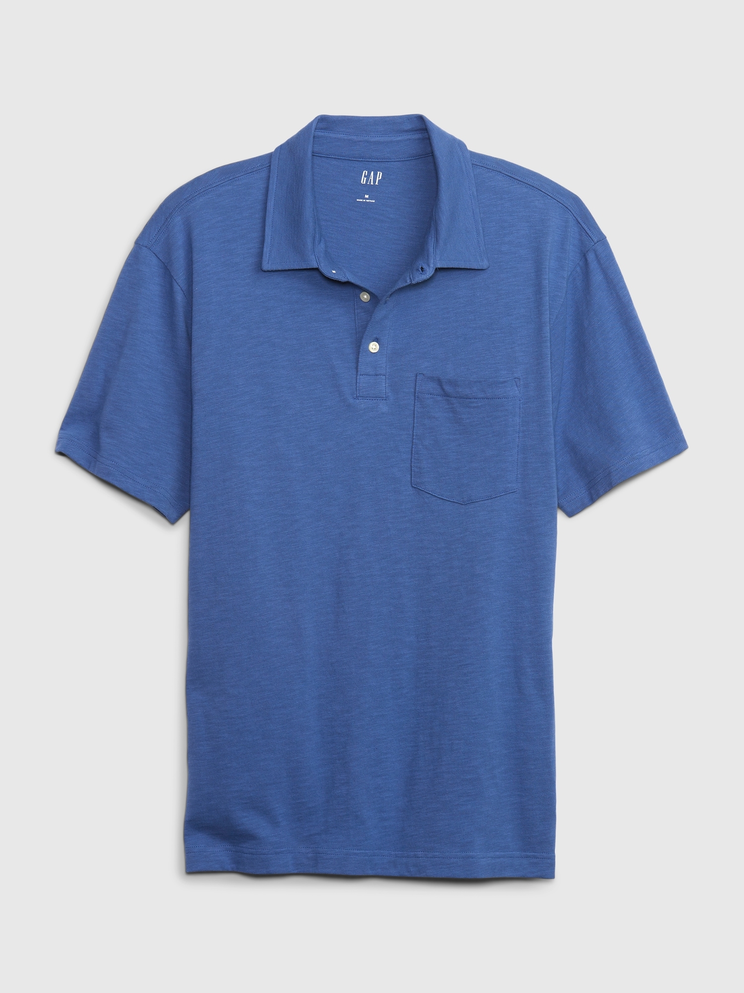 Slub Pocket Polo Shirt | Gap