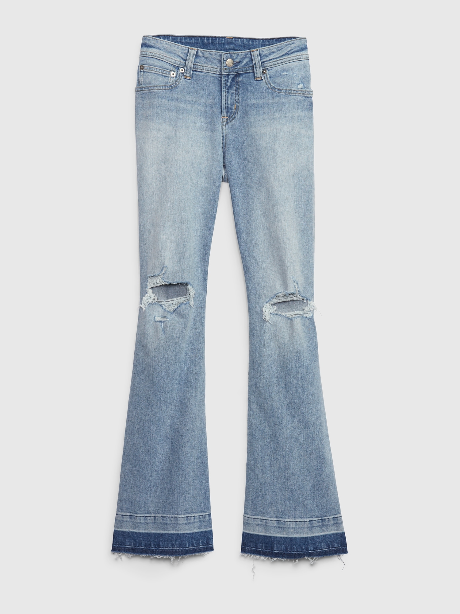 Low Rise '70s Flare Jeans with Washwell | Gap