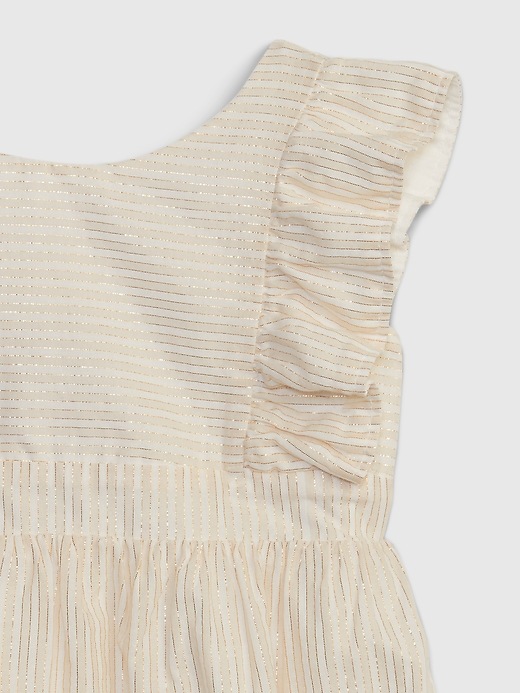 View large product image 2 of 2. Baby Shiny Stripe Shorty One-Piece