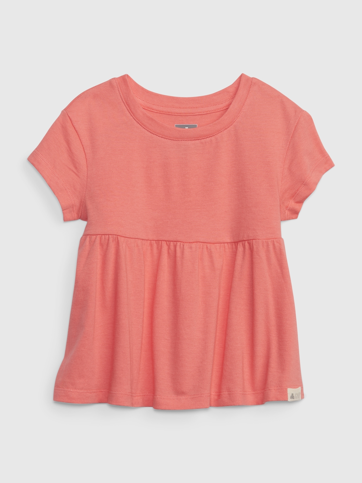 Gap Toddler 100% Organic Cotton Mix and Match Tunic Top pink. 1