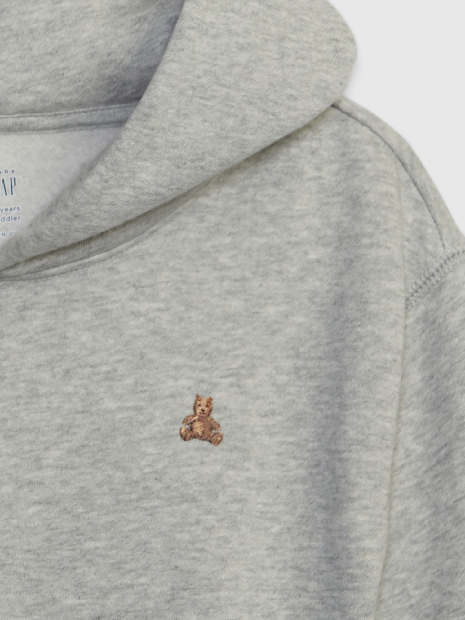 Gap bear hoodie hotsell