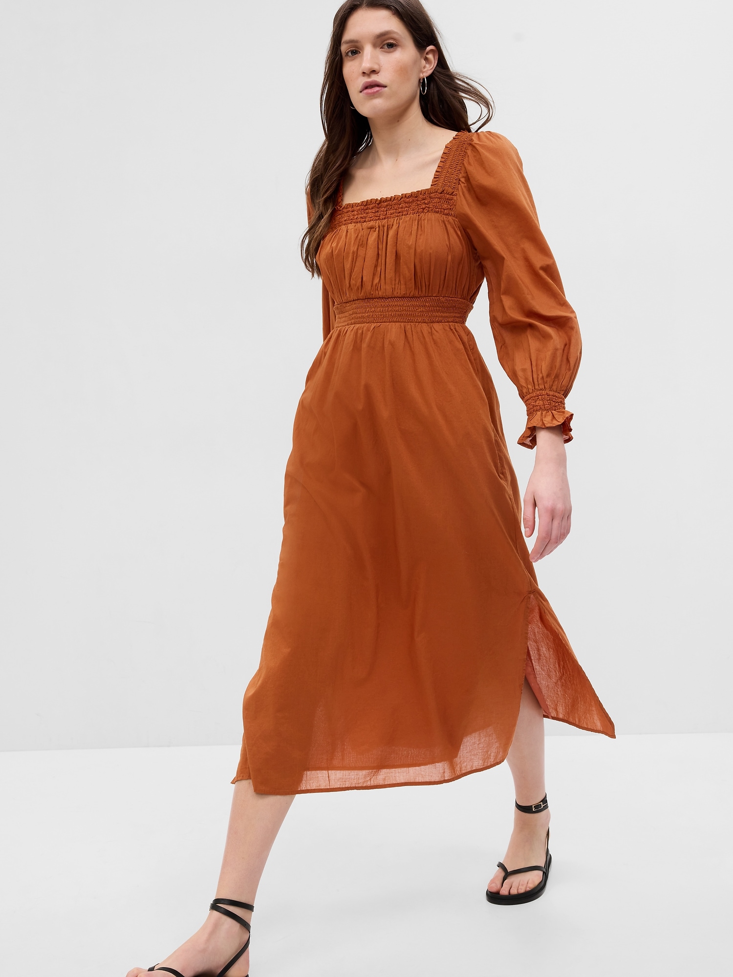 Gap shop orange dress