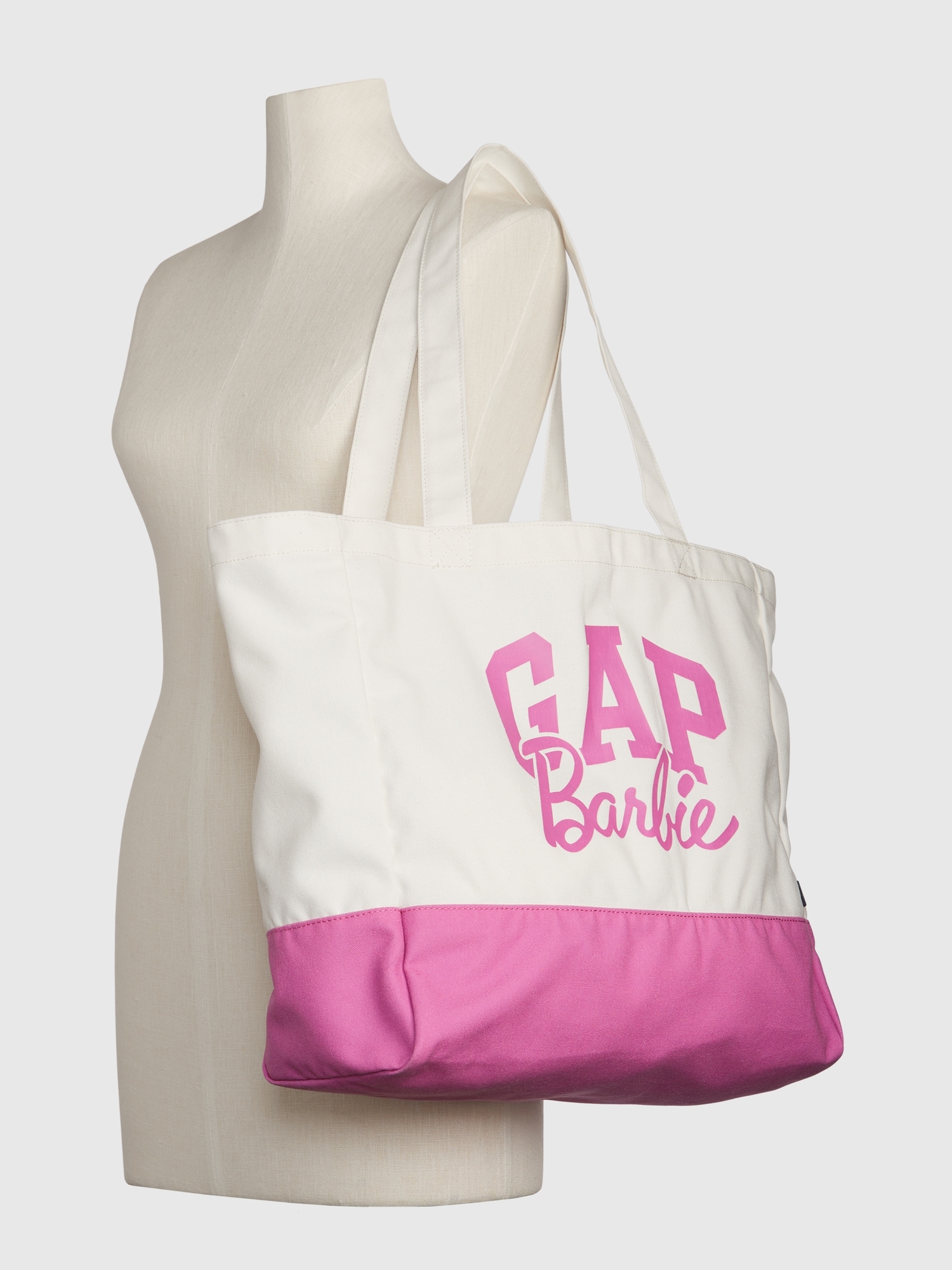 Gap × Barbie™ Adult Recycled Arch Logo Tote Bag | Gap