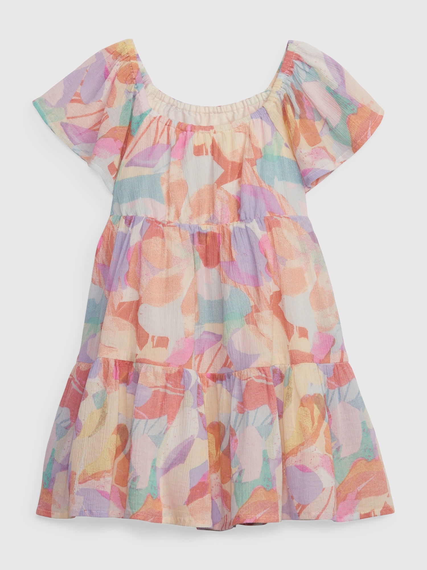 Toddler Floral Tiered Dress Gap