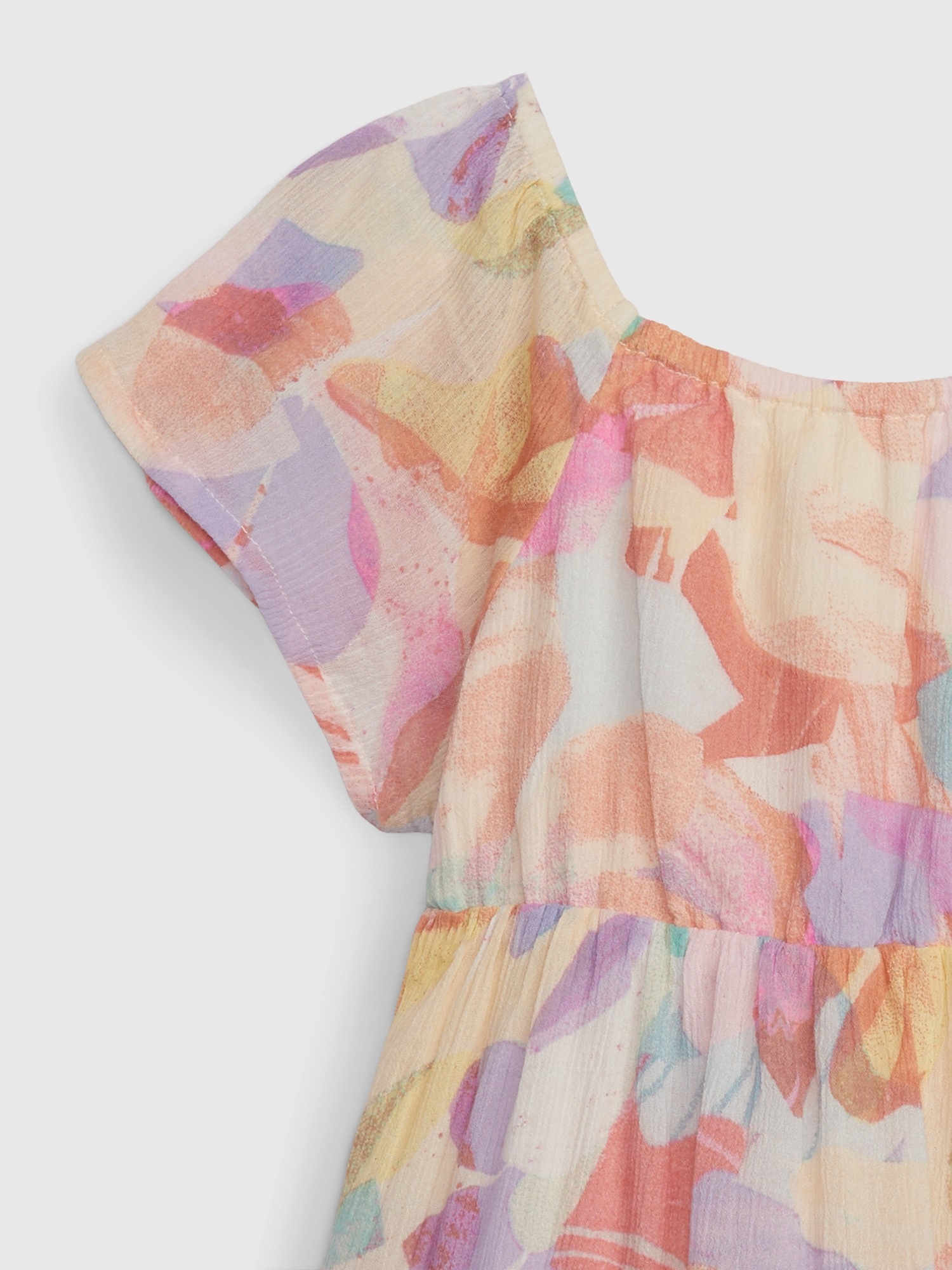 Toddler Floral Tiered Dress Gap