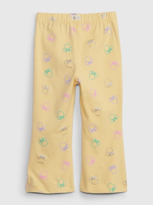 Image number 2 showing, babyGap &#124 Disney Organic Cotton Minnie Mouse Flare Leggings