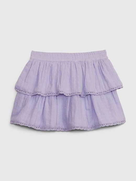 Image number 2 showing, Toddler Swiss Dot Tiered Skirt
