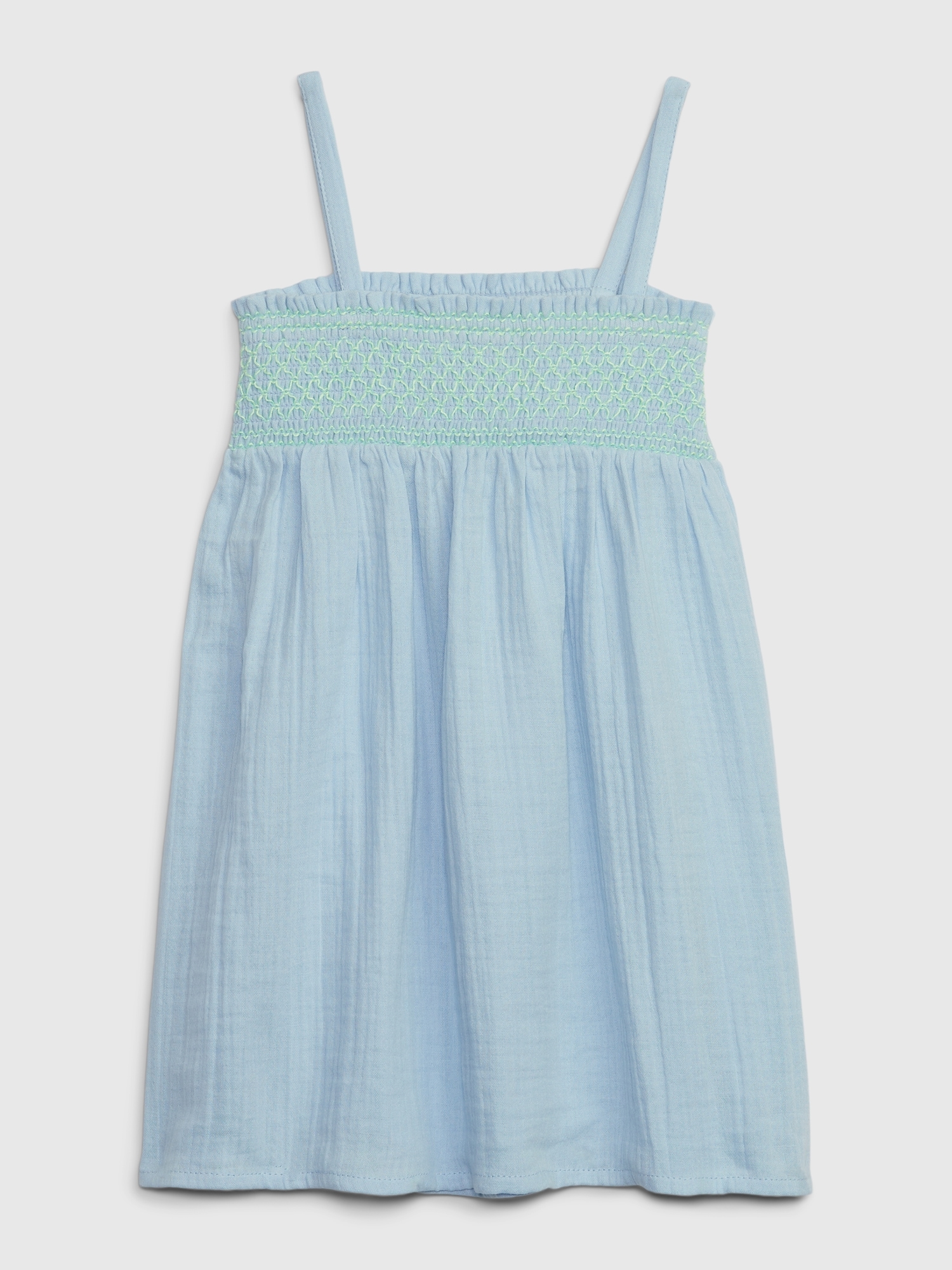 Toddler Crinkle Gauze Smocked Dress Gap