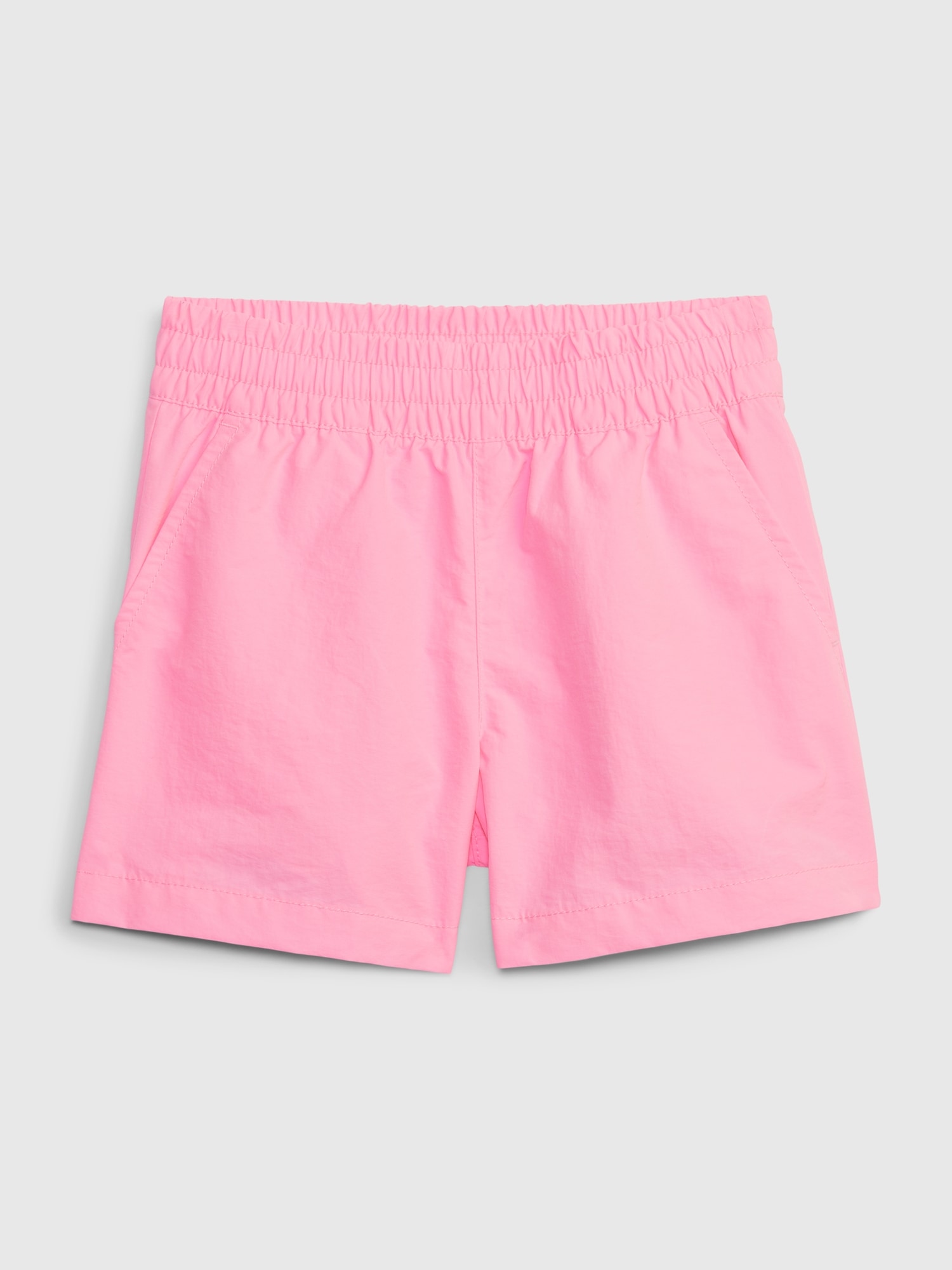 Gap Fit Toddler Fit Tech Pull-On Shorts pink. 1