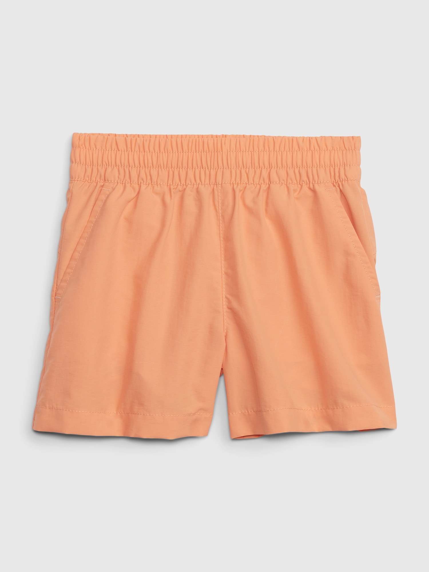 Gap Fit Toddler Fit Tech Pull-On Shorts orange. 1
