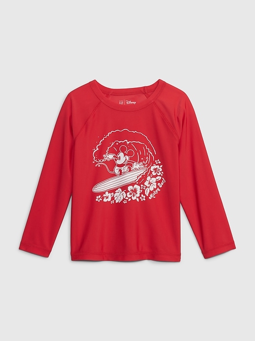 View large product image 1 of 3. babyGap &#124 Disney Recycled Mickey Mouse Swim Rash Guard