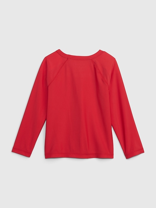 View large product image 2 of 3. babyGap &#124 Disney Recycled Mickey Mouse Swim Rash Guard