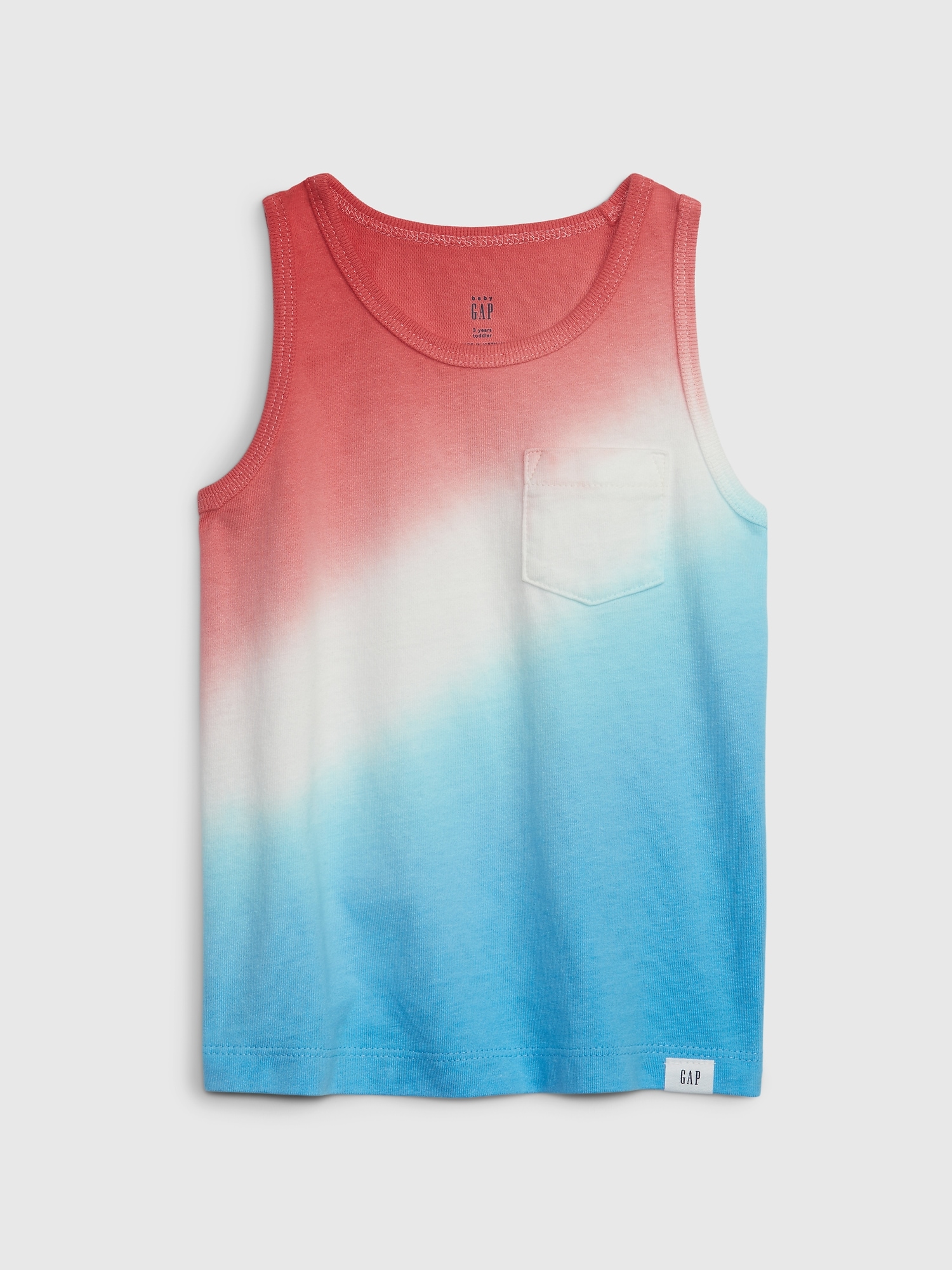 Gap Toddler Pocket Tank Top red. 1 Gap Toddler Pocket Tank Top red. 1