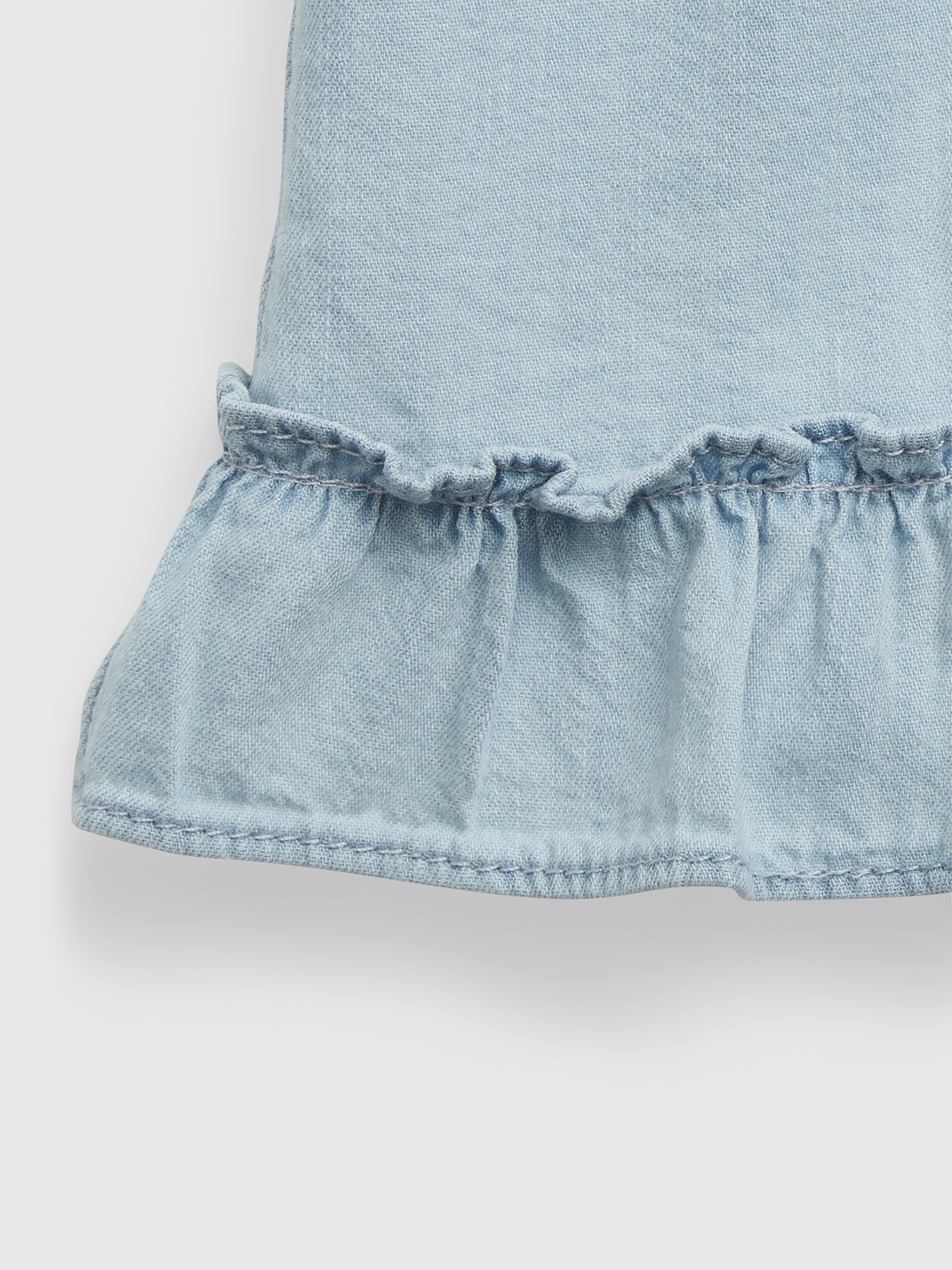 Baby Ruffle Denim Outfit Set Gap Baby Ruffle Denim Outfit Set Gap