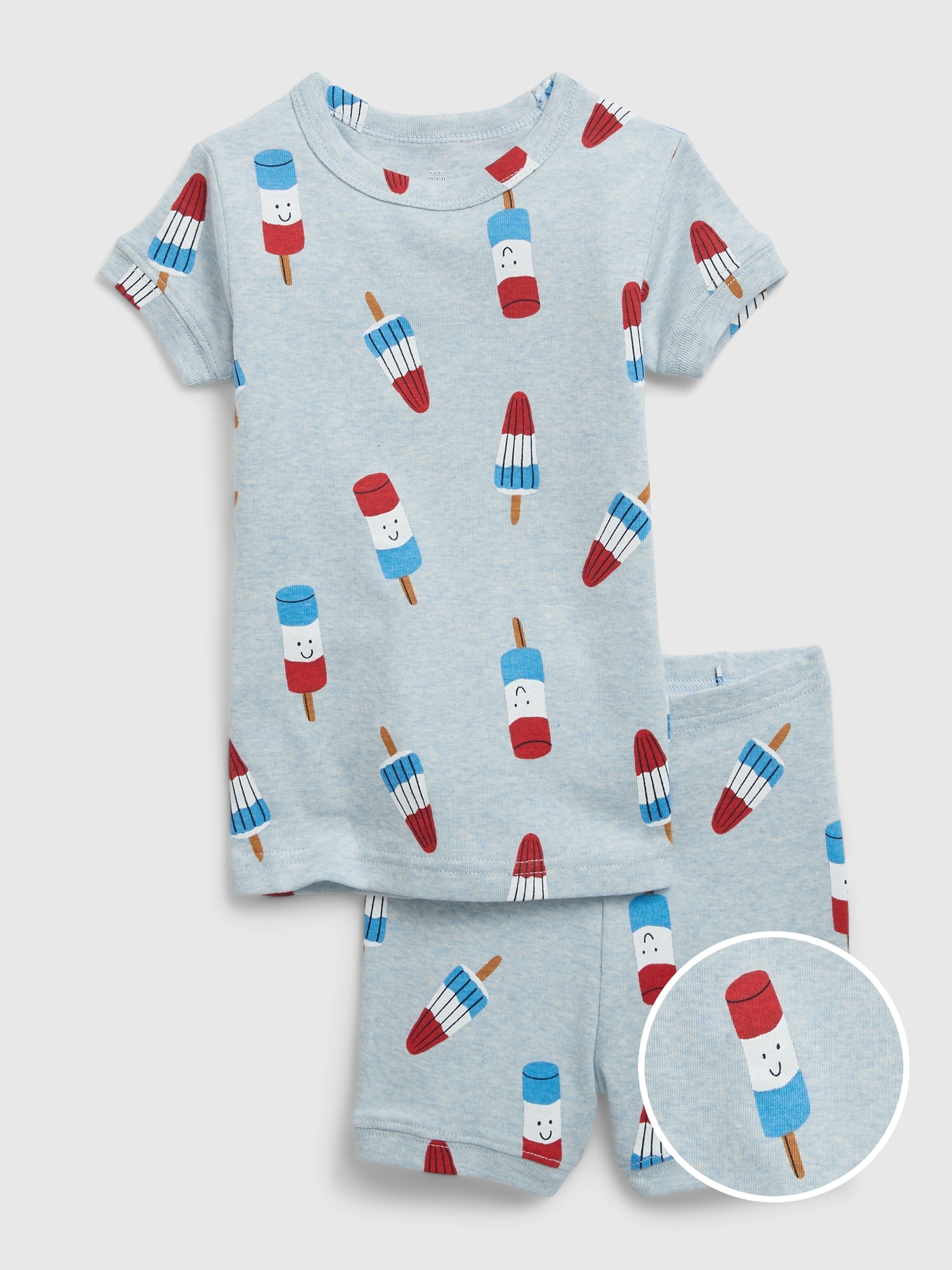 babyGap Organic Cotton PJ Shorts Set Gap