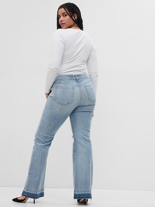 Low Rise '70s Flare Jeans | Gap