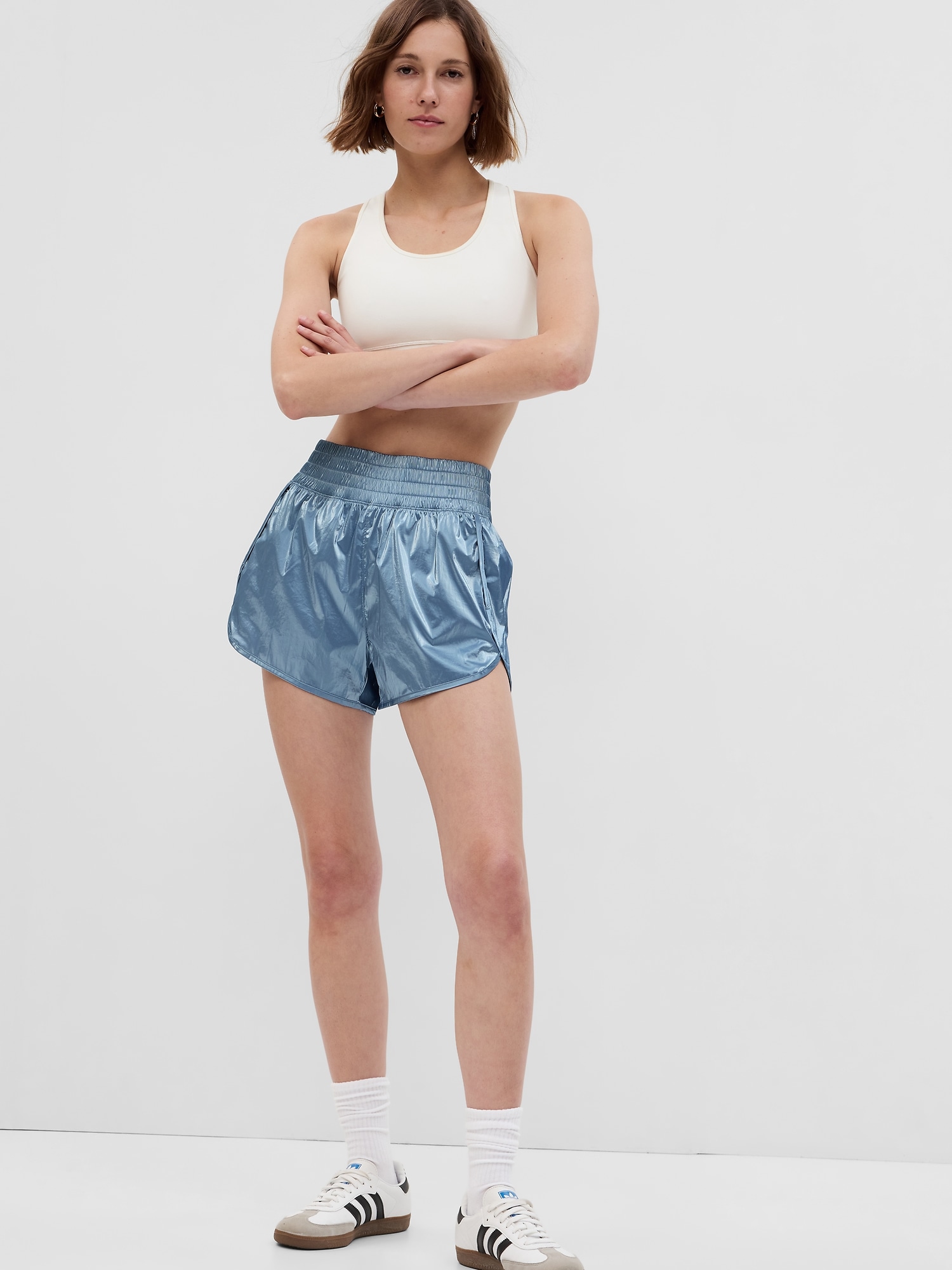 GapFit High Rise Running Shorts