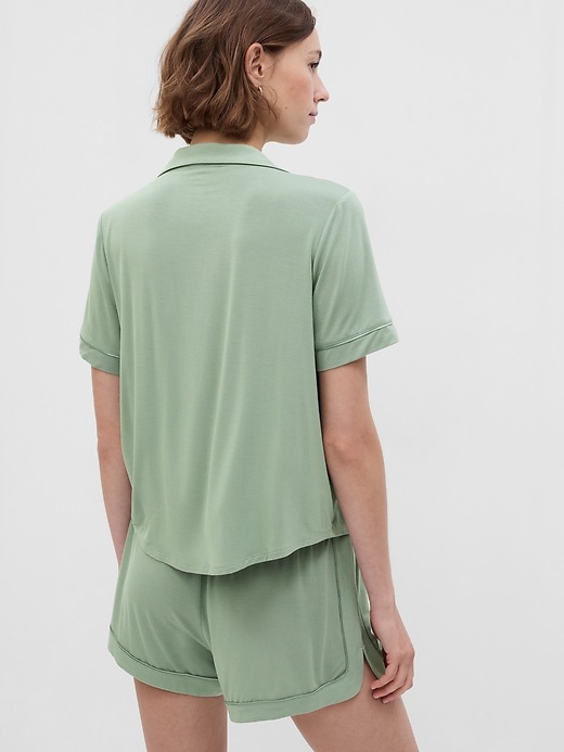 Image number 2 showing, LENZING&#153 TENCEL&#153 Modal Pajama Shirt