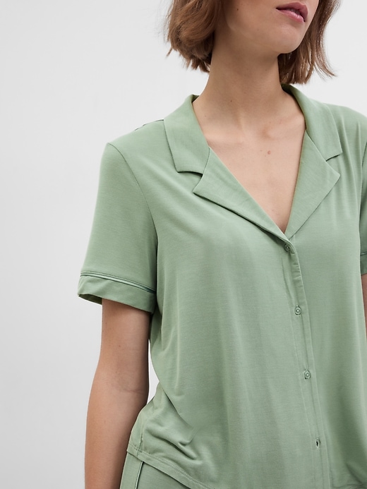 Image number 3 showing, LENZING&#153 TENCEL&#153 Modal Pajama Shirt