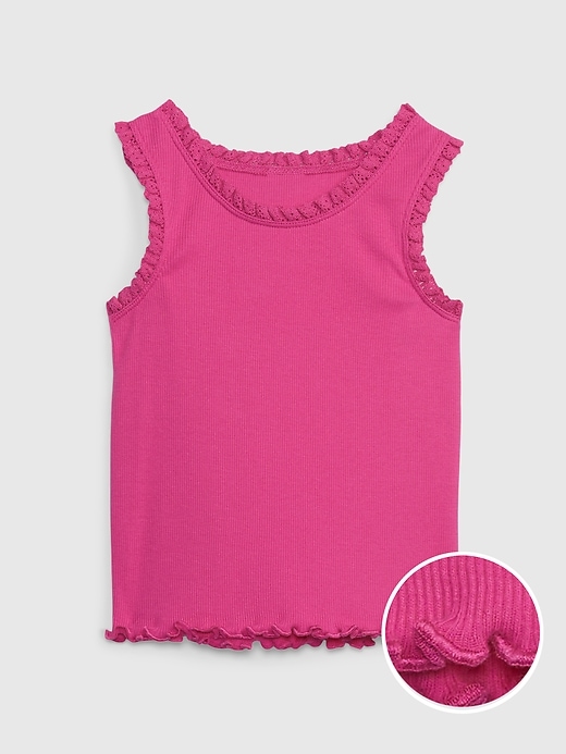 Toddler Rib Lace Tank Top Gap