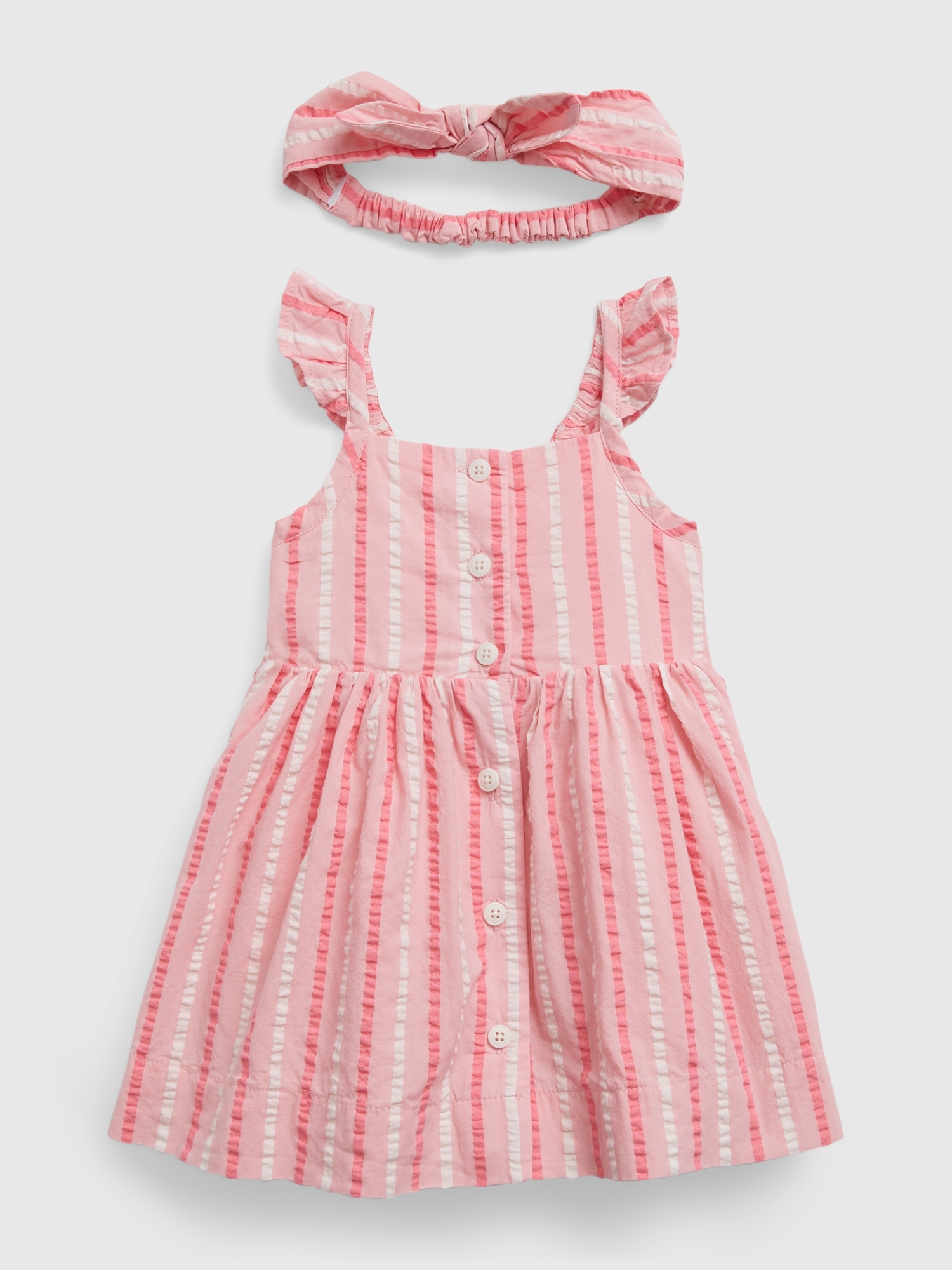 Gap Baby Stripe Dress Set