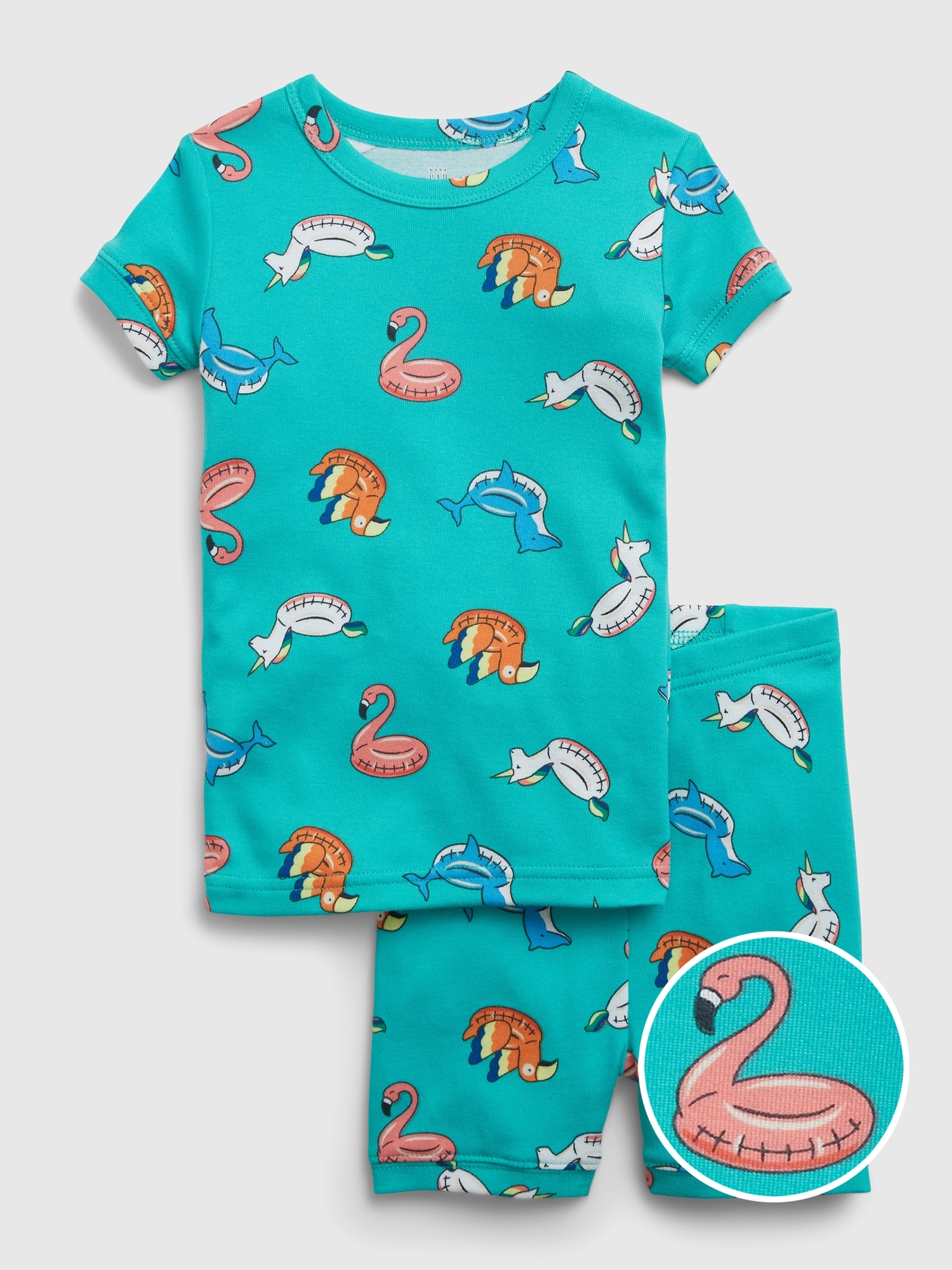 babyGap 100 Organic Cotton PJ Shorts Set Gap