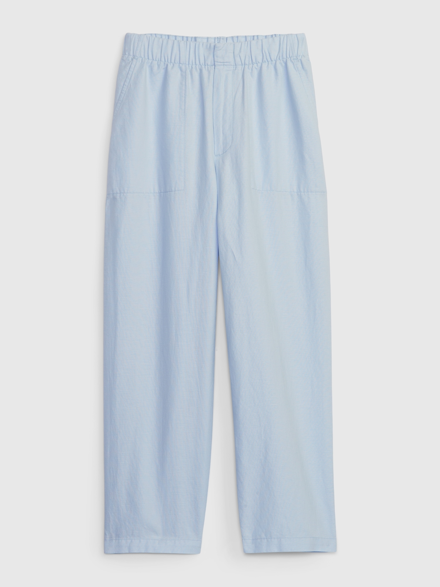 LinenCotton PullOn Pants Gap