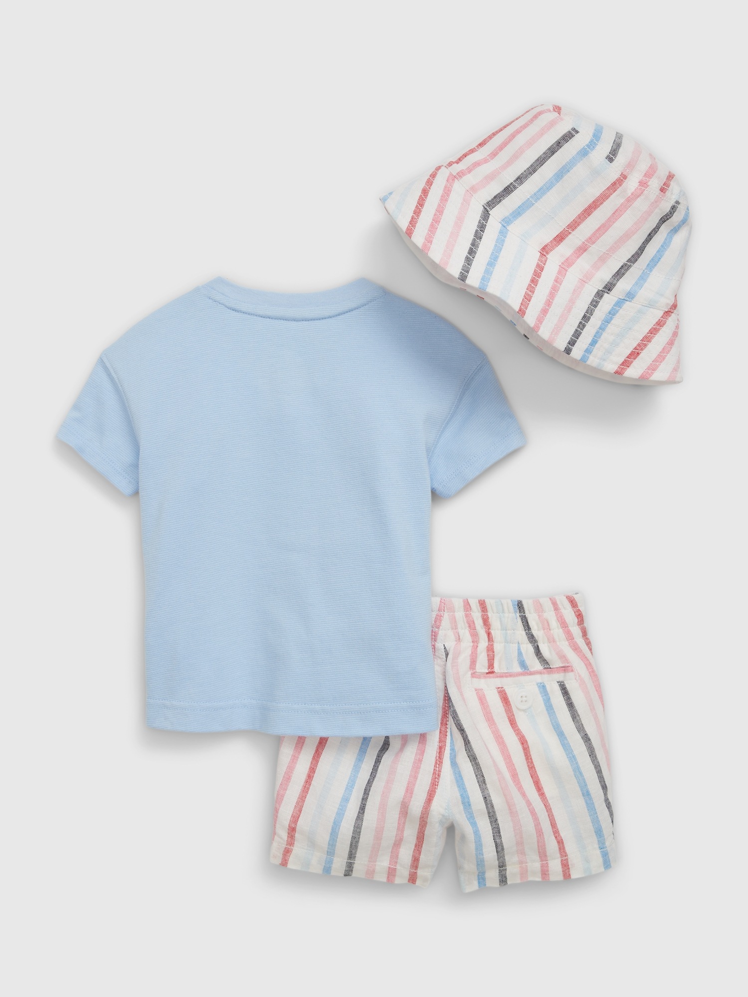 Baby LinenCotton Outfit Set Gap