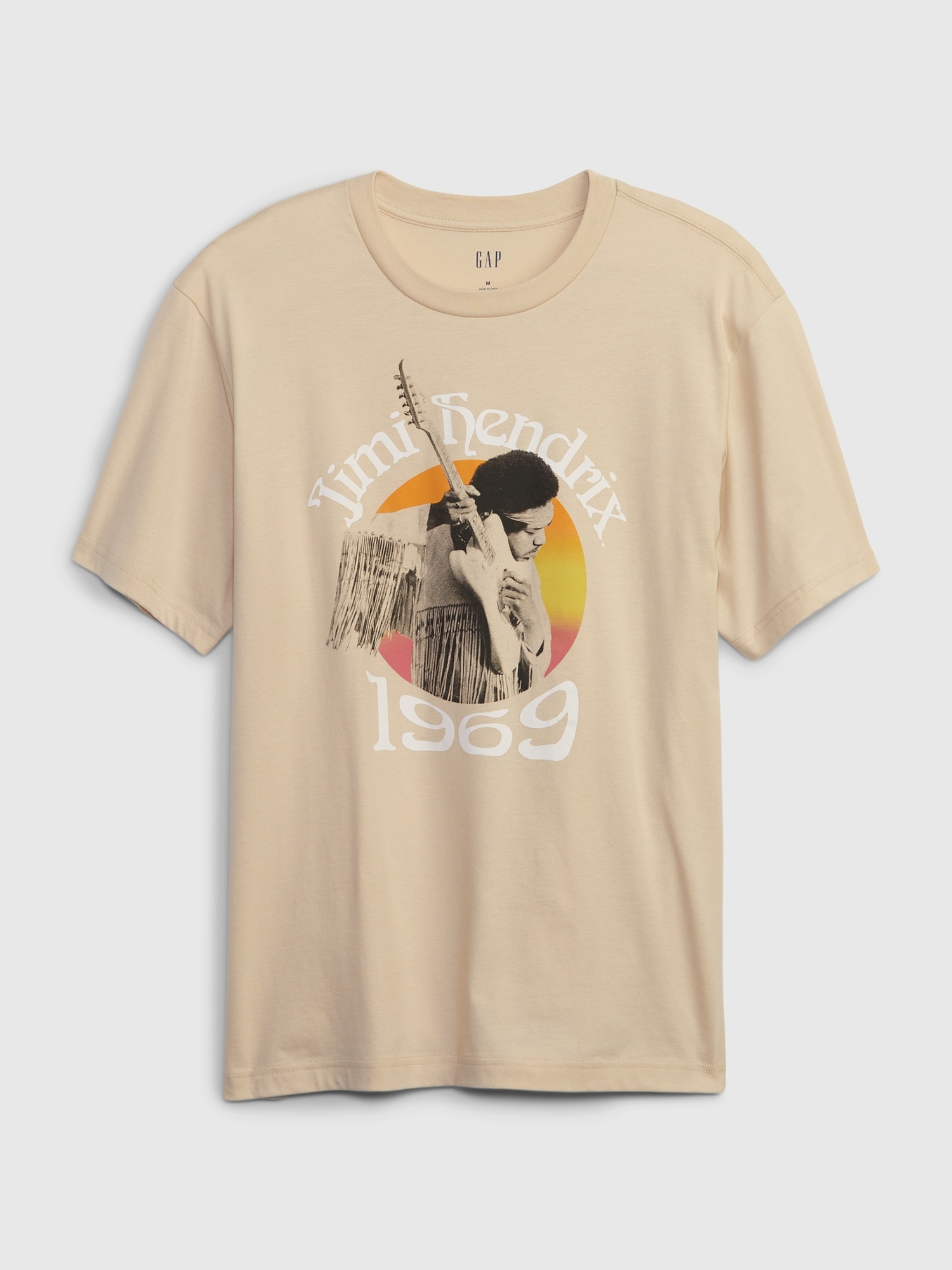 Gap Jimi Hendrix Graphic T-Shirt beige. 1