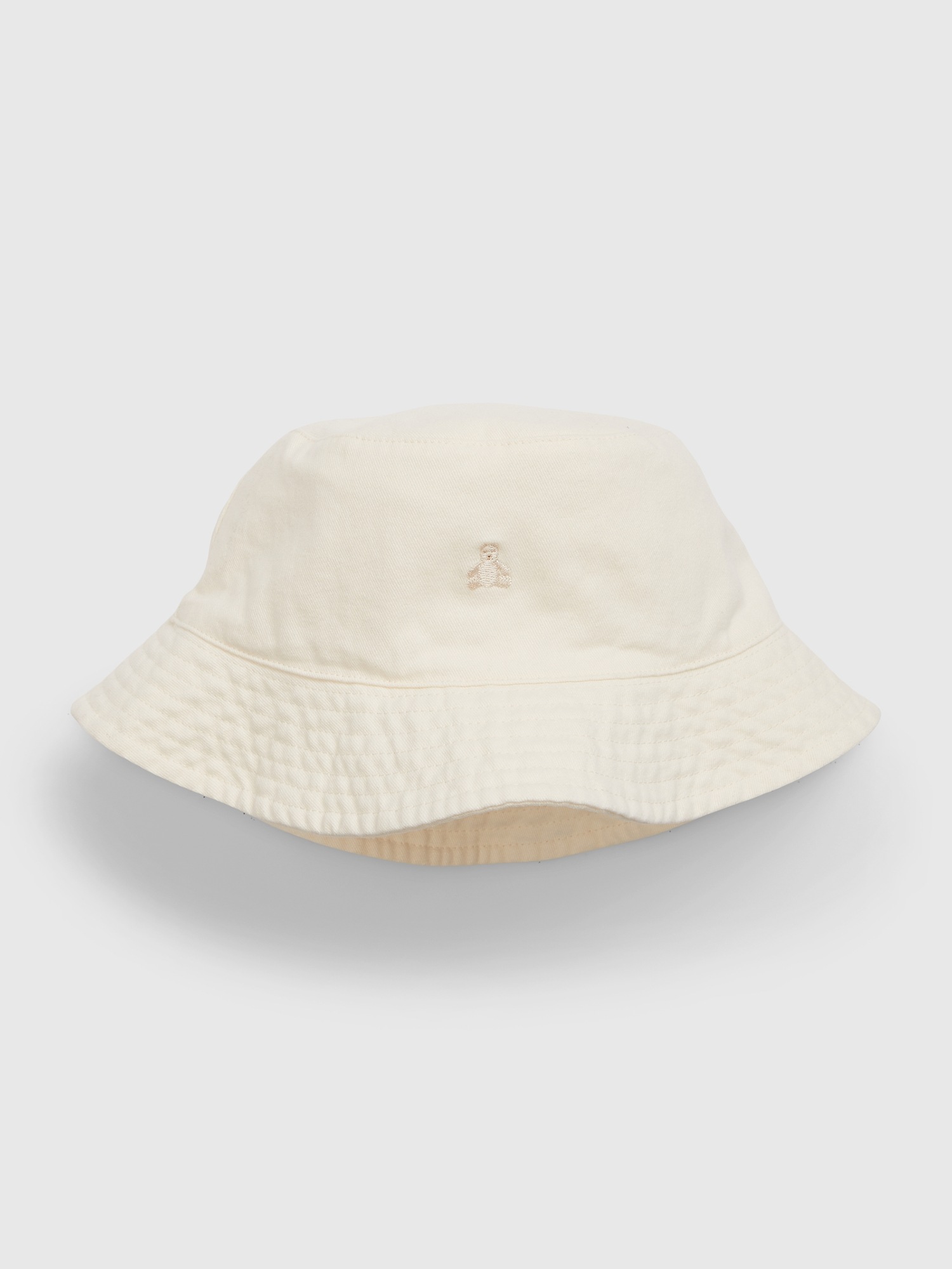 Gap Babies' Toddler 100% Organic Cotton Bucket Hat In White Sail