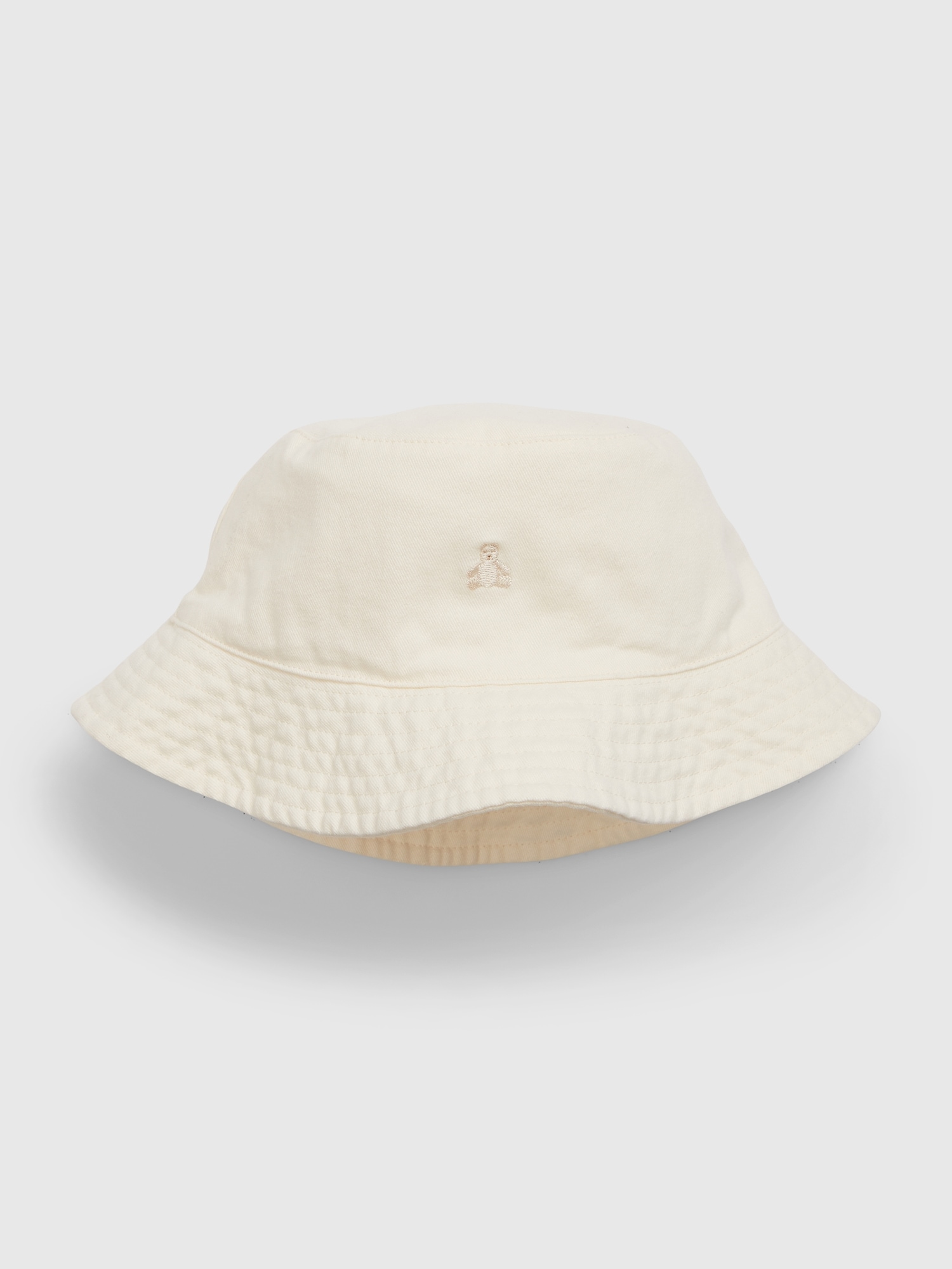 Gap Toddler 100% Organic Cotton Bucket Hat white. 1