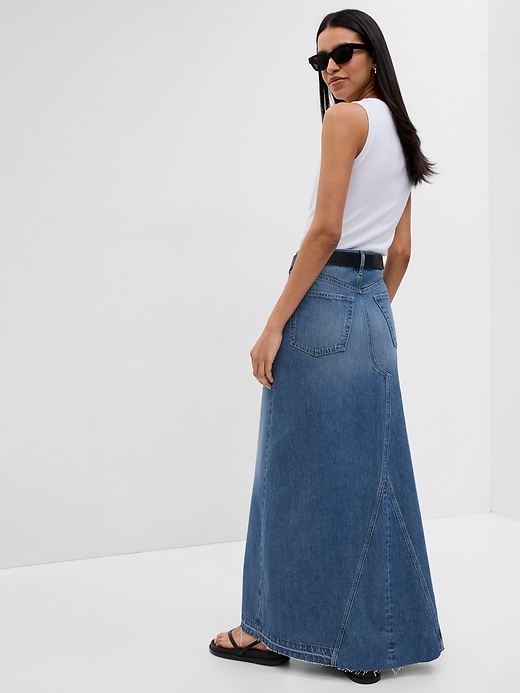 Denim Maxi Skirt | Gap