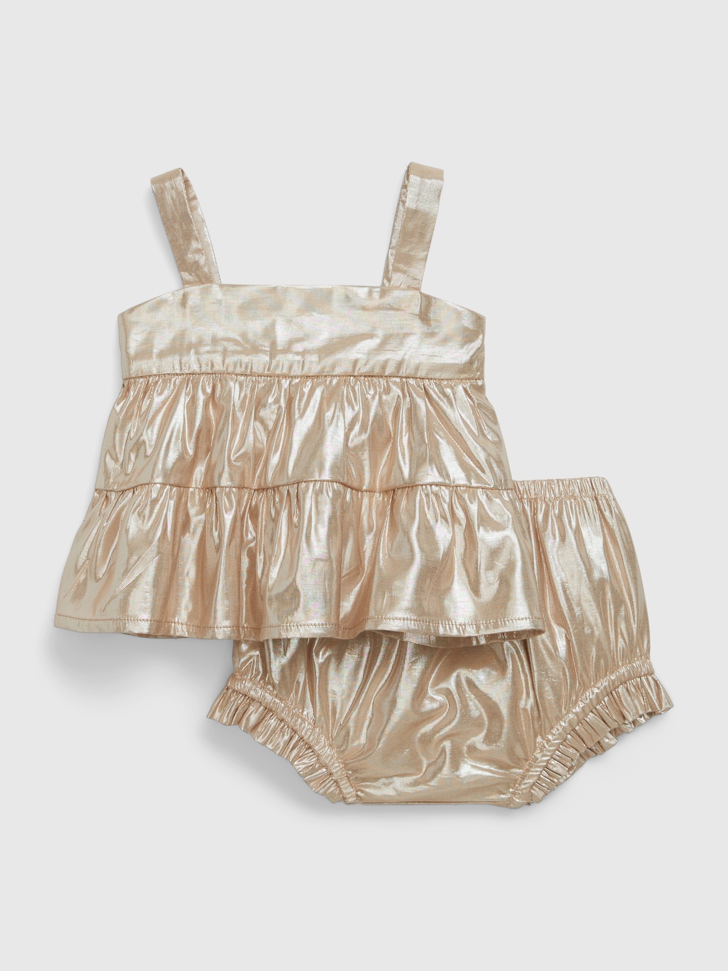 Gap Baby Metallic Outfit Set