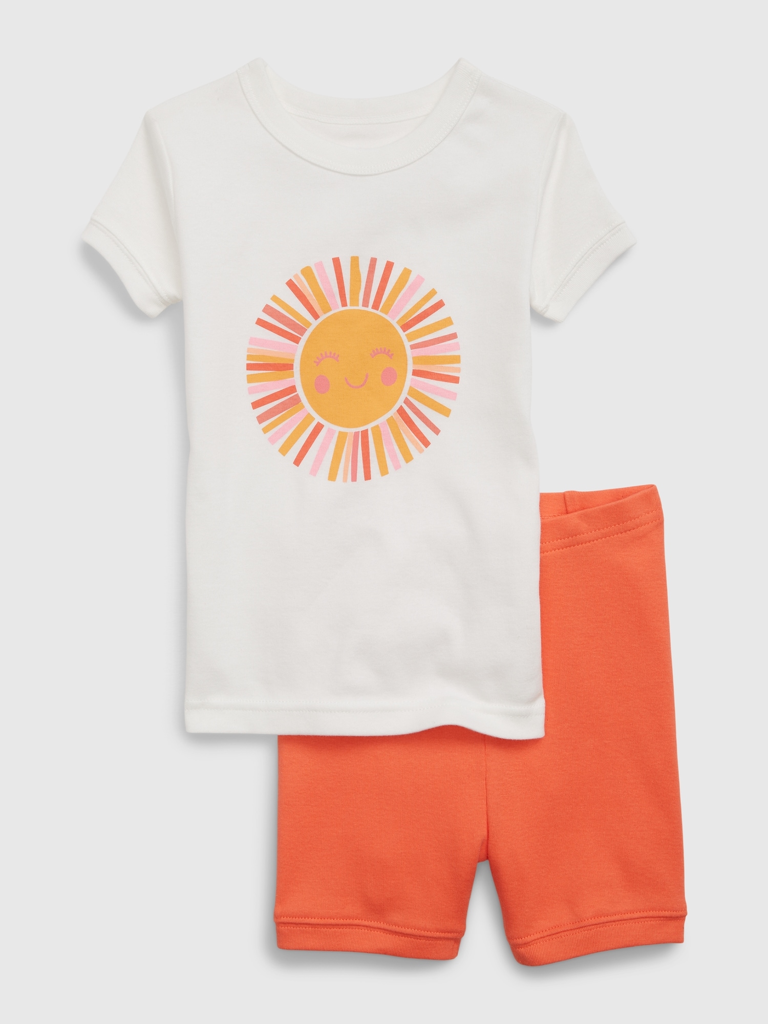 babyGap 100 Organic Cotton Sun PJ Shorts Set Gap