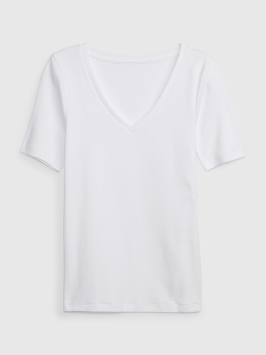 Image number 6 showing, Modern V-Neck T-Shirt
