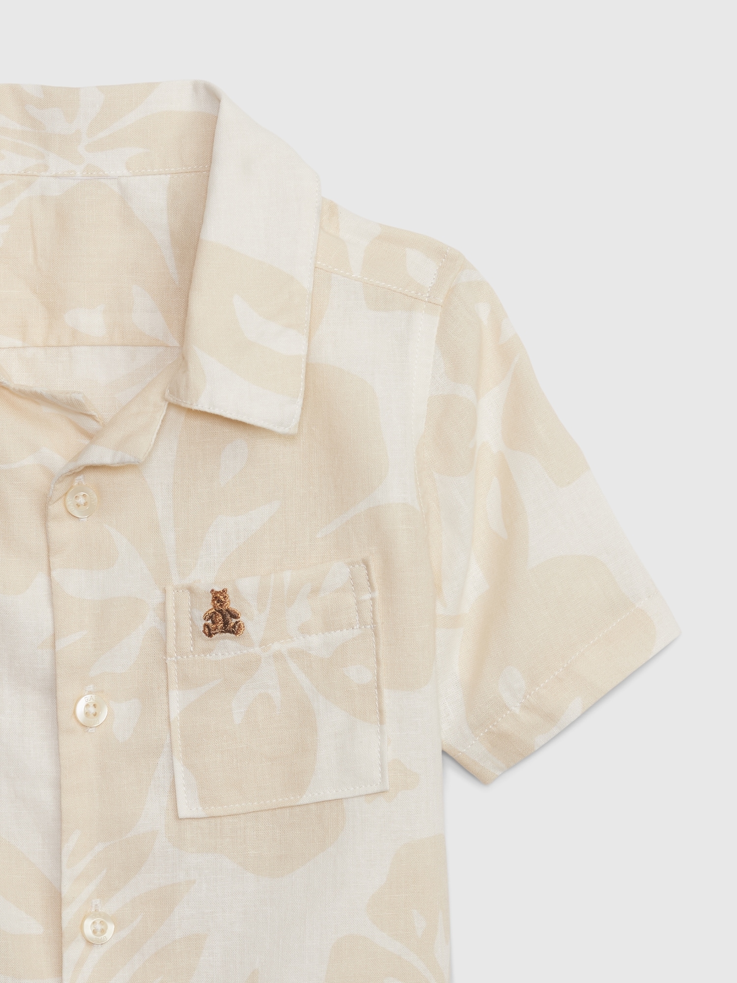 Toddler LinenCotton Shirt Gap