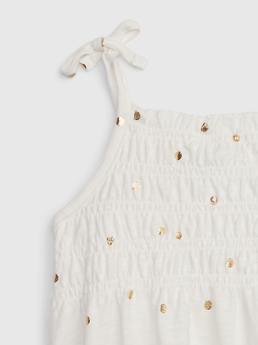 Image number 3 showing, Baby Smocked Shorty One-Piece