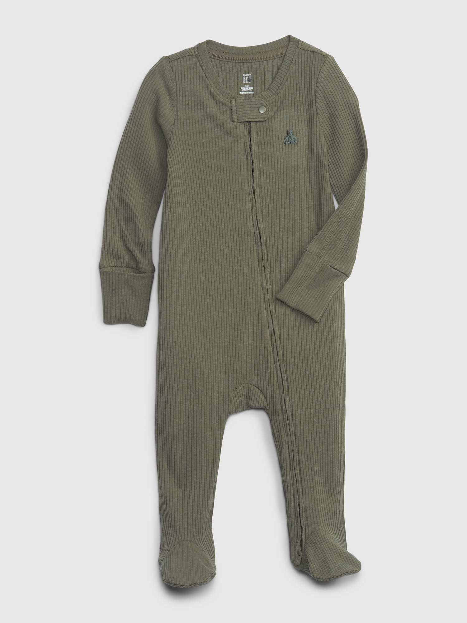 Gap Baby First Favorites TinyRib Footed One-Piece