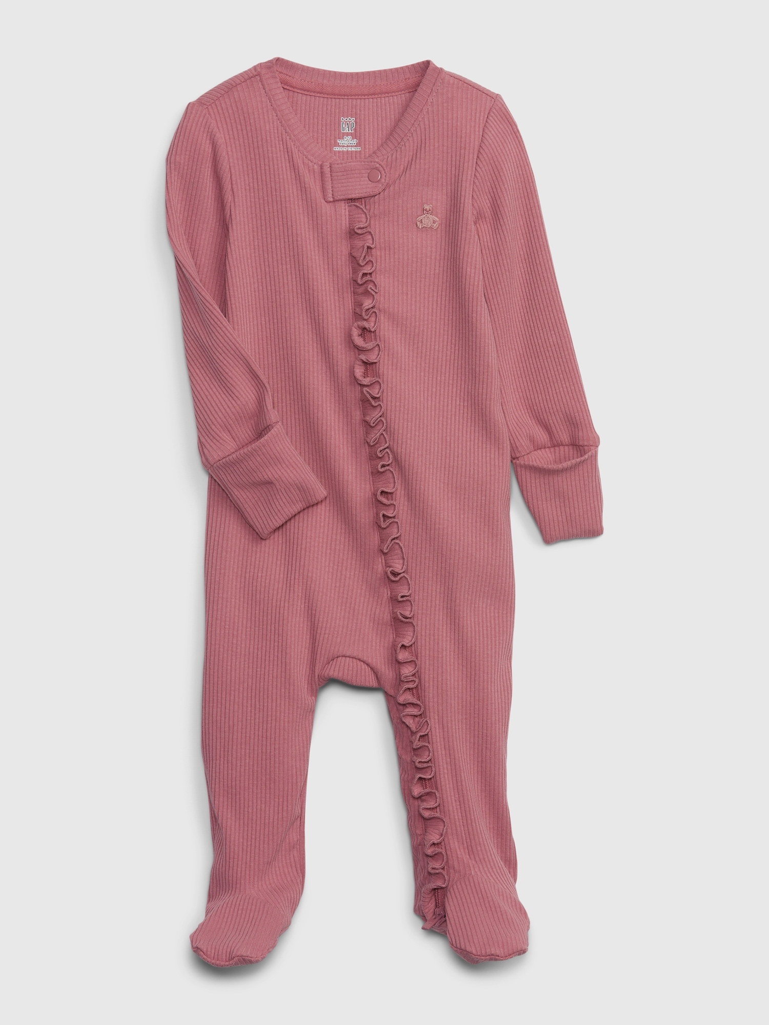 Gap Baby First Favorites TinyRib Footed One-Piece