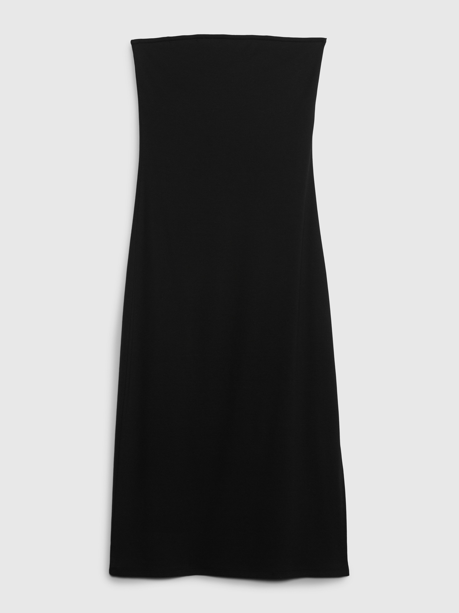 Modern Strapless Split Hem Midi Dress Gap modern-strapless-split-hem-midi-dress-gap