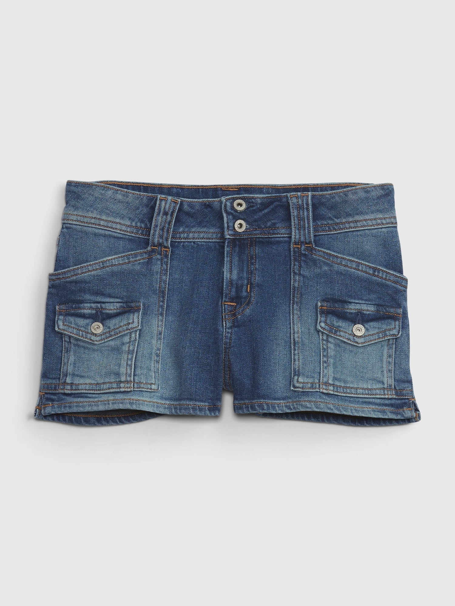 Low Rise Y2K Denim Shorts