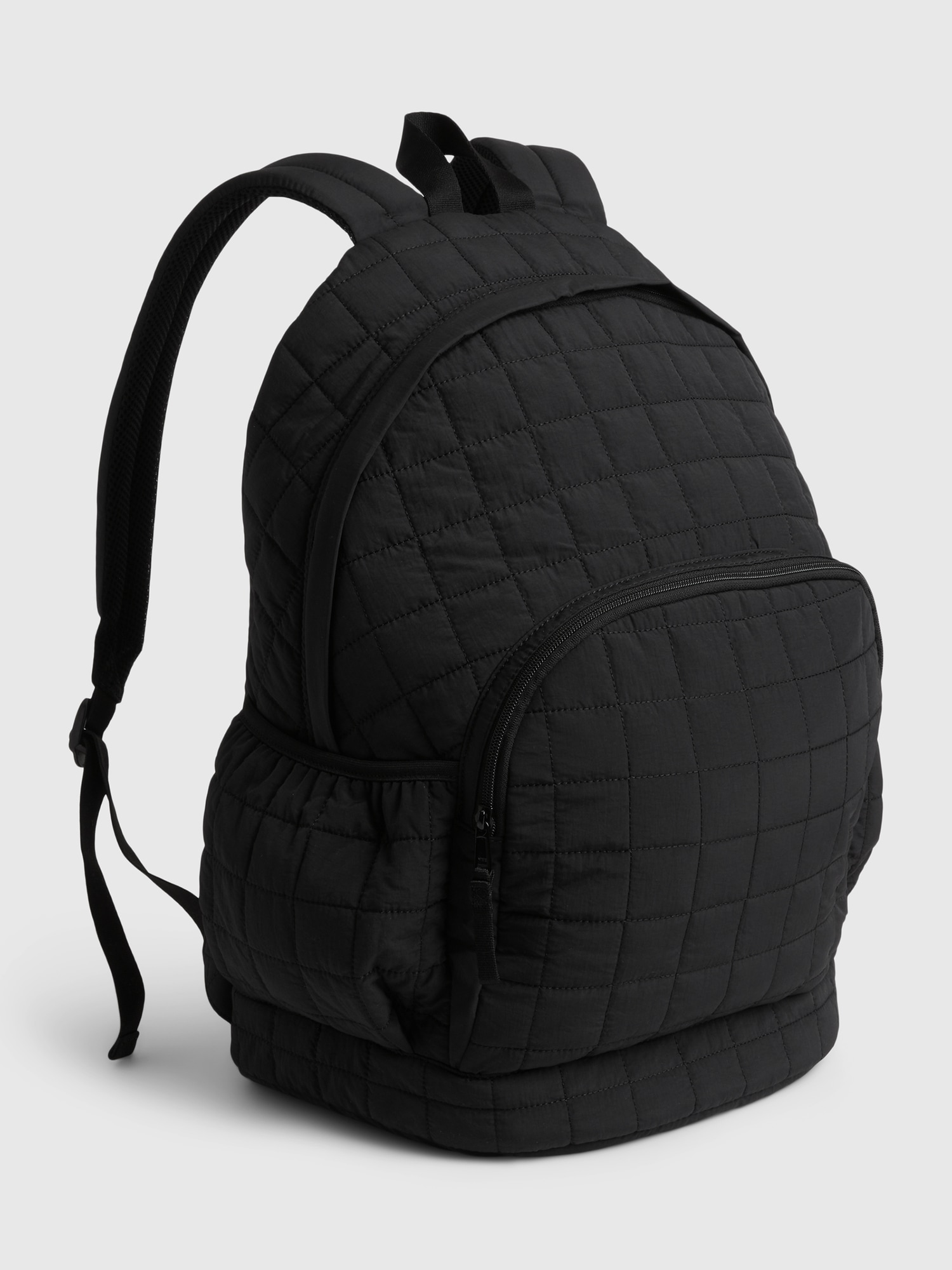 Gap Kids Nylon Quilted Backpack black. 1