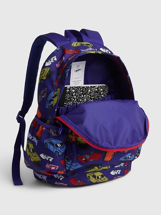 Image number 2 showing, Kids Recycled Hot Wheels Backpack