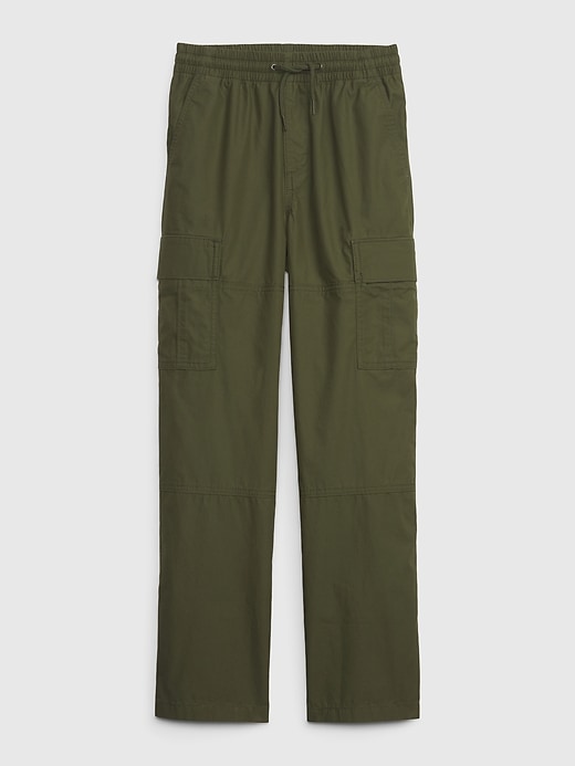 1 of 8 showing, with the color army jacket green of product Kids Relaxed Cargo Pants