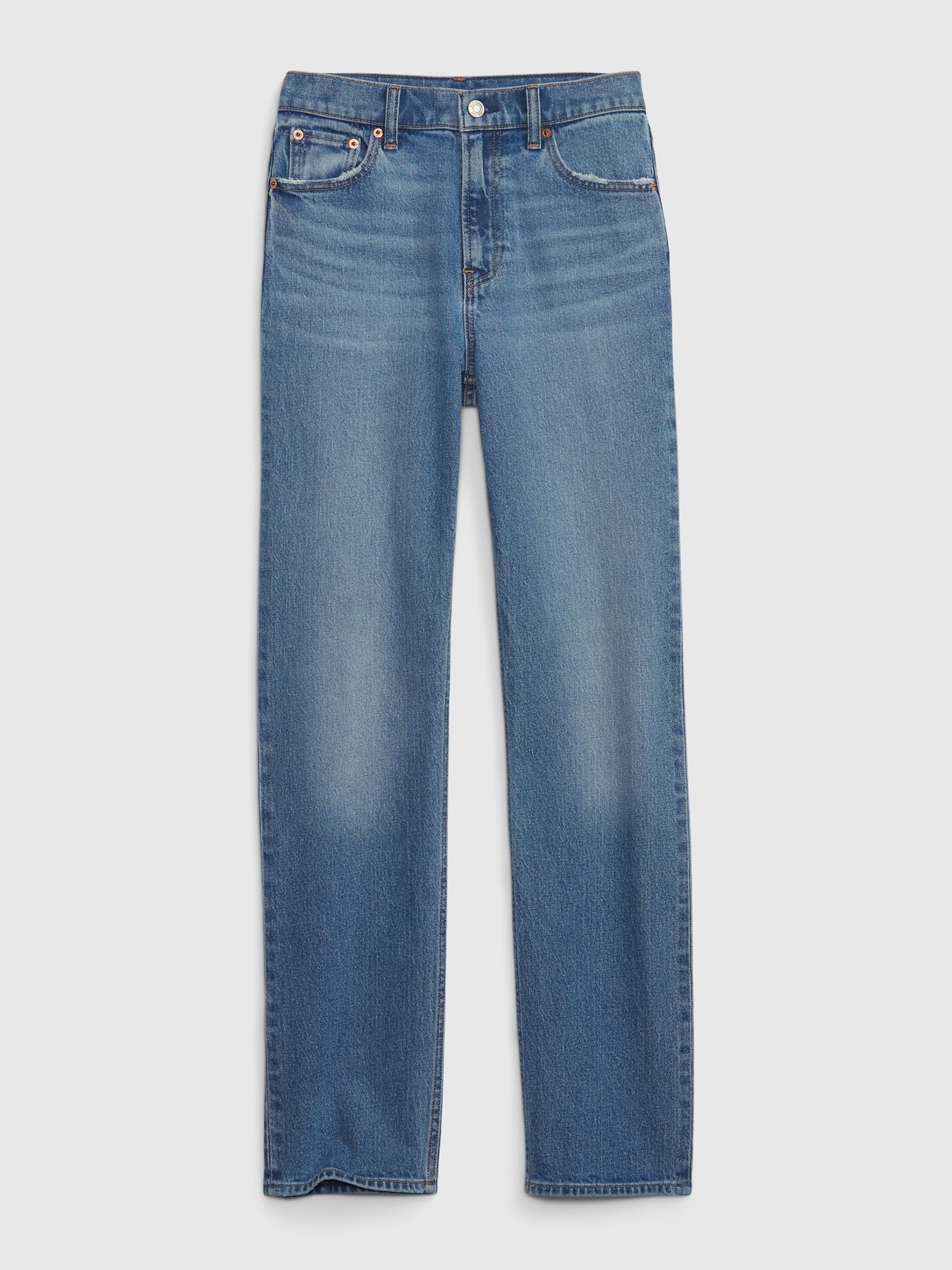 High Rise ’90s Straight Jeans | Gap