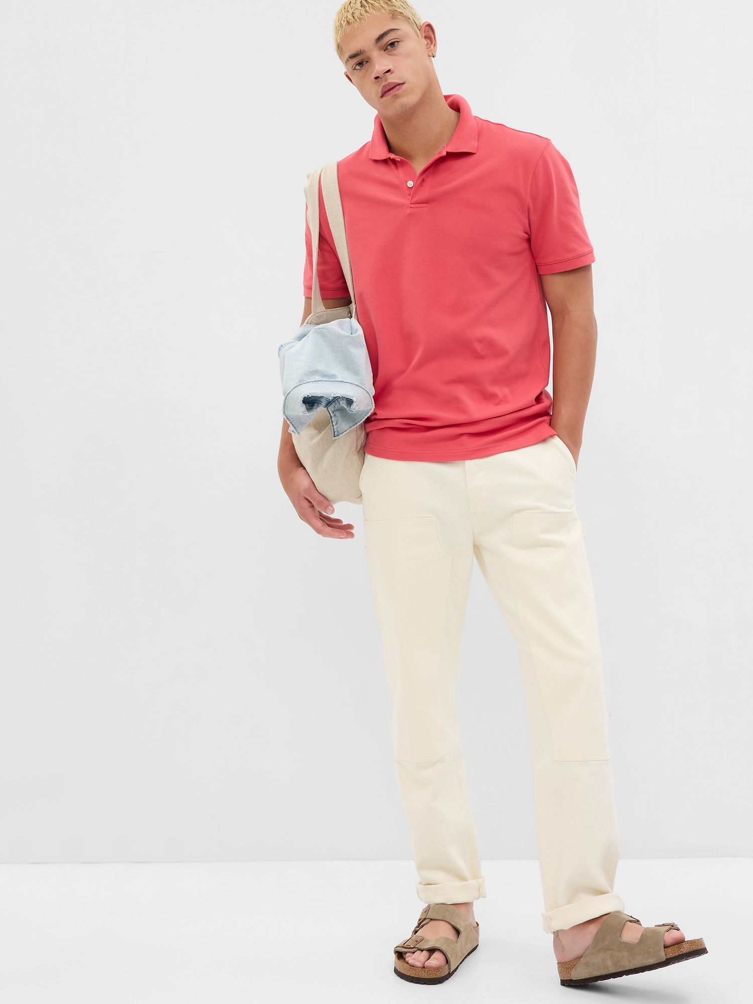 Pique Polo Shirt | Gap